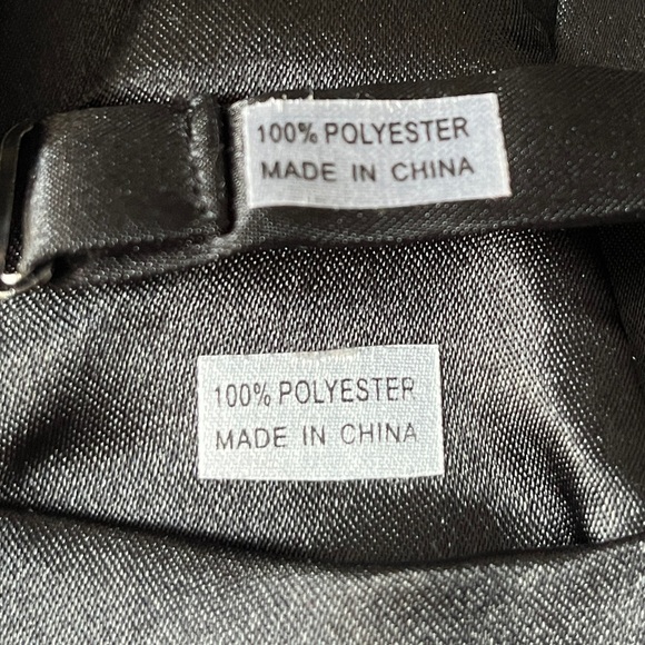 Men’s Fashion Depot Adjustable Cummerbund & Bow Tie Set Black One Size Fits Most - Picture 10 of 11